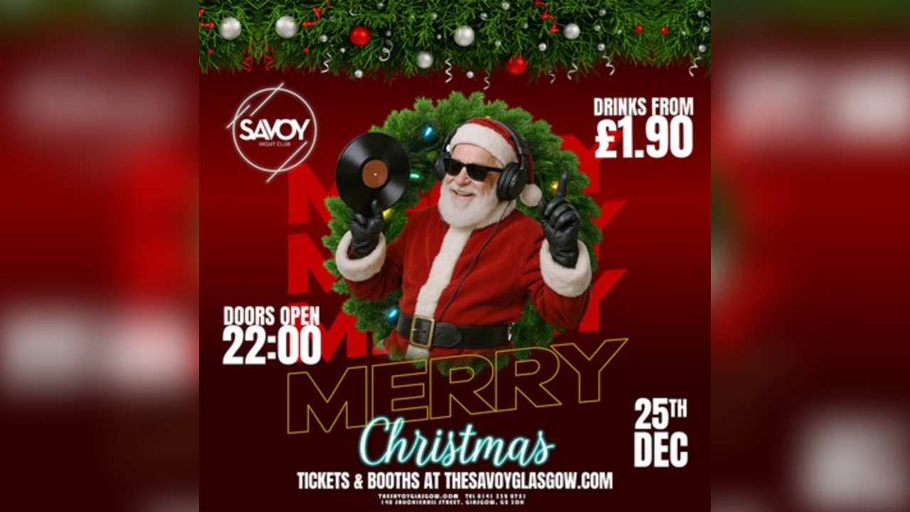 CHRISTMAS DaY @ THE SAV