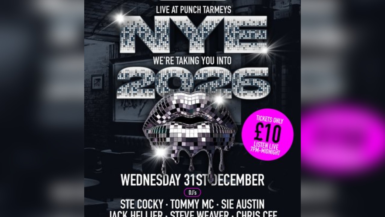 NYE 2025 - In Demand Take Over Punch Tarmey's Liverpool