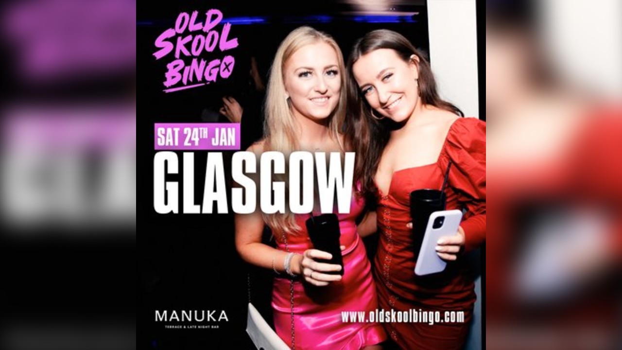 Old Skool Bingo Sat 24th Jan Glasgow