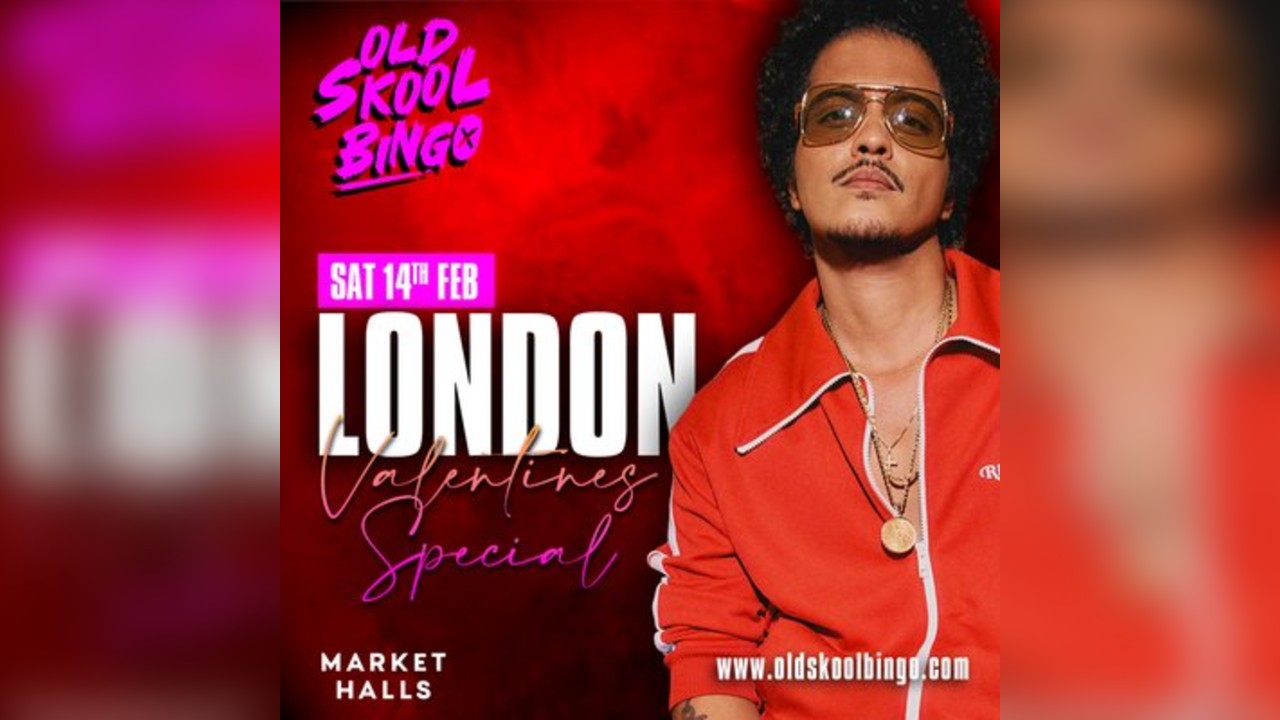 Old Skool Bingo Sat 14th Feb London Valentines Special