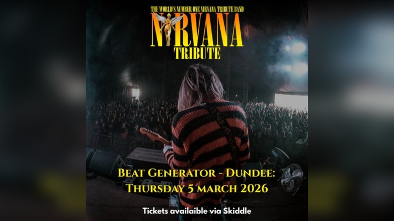 Nirvana Tribute Live Dundee 5 March 2026