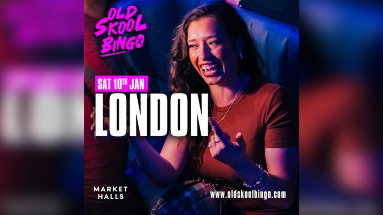 Old Skool Bingo Sat 10th January London