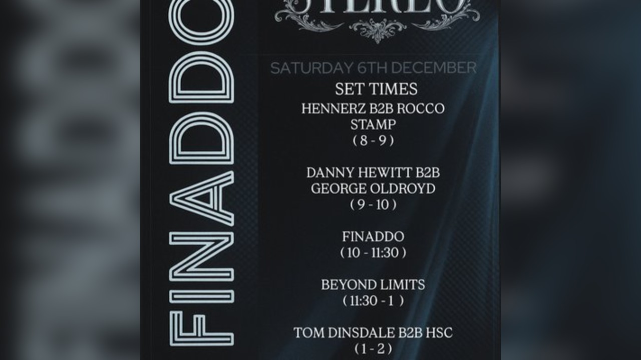 Finaddo - Beyond Limits - Stereo