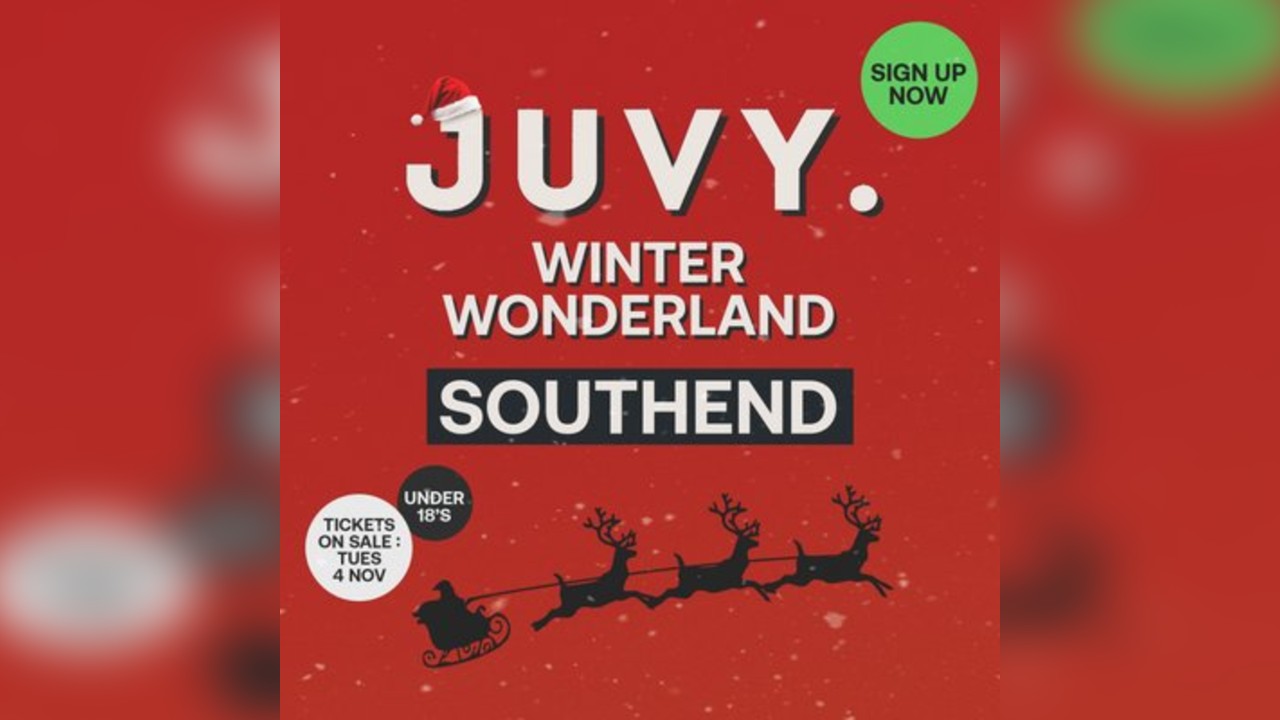 JUVY Under 18s - Xmas Tour - Fri 19 December - SOUTHEND
