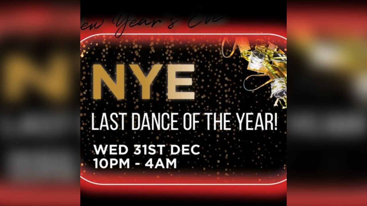 Last Dance of the Year - NYE