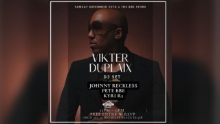 Vikter Duplaix returns to The BBE Store