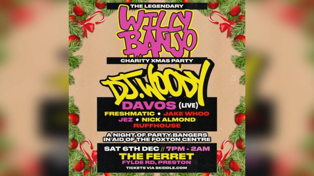 Willy Banjo Charity Christmas Do ft DJ WOODY, Davos & more