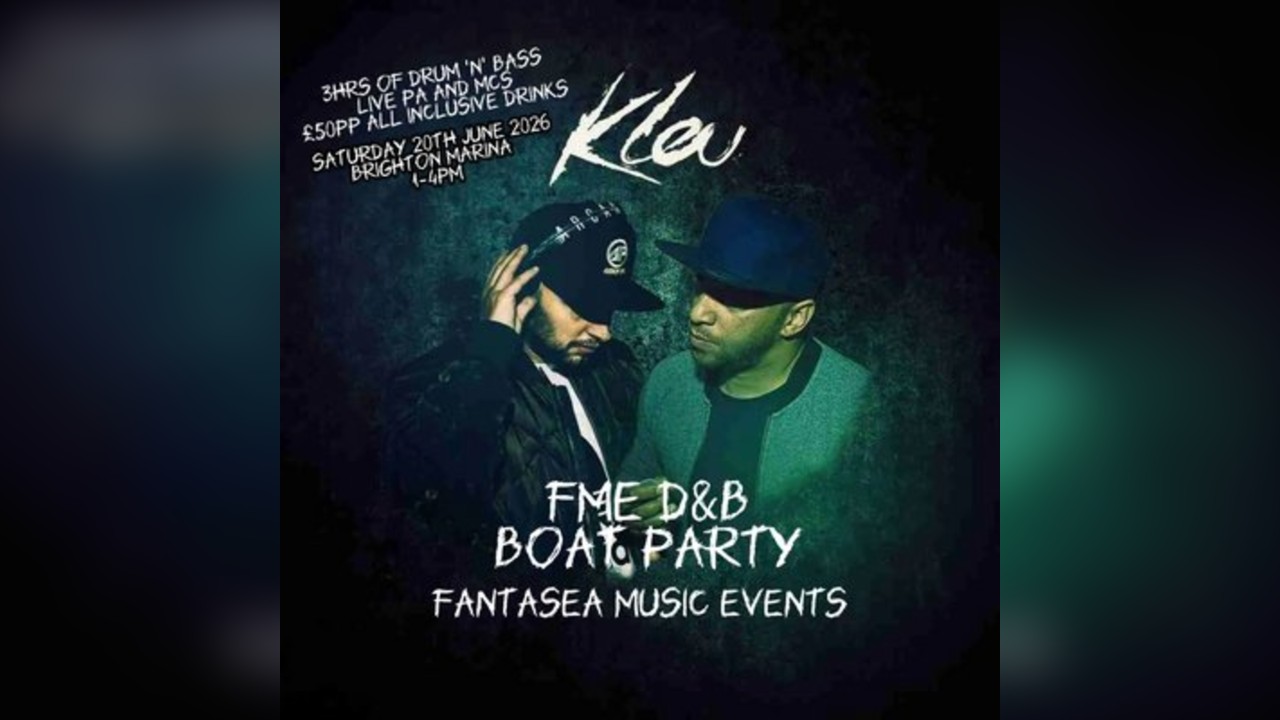 FME HOUSE (D&B) Boat Party with headliners Kleu