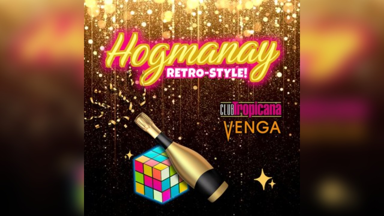 Hogmanay at Club Tropicana Glasgow - Retro NYE Party