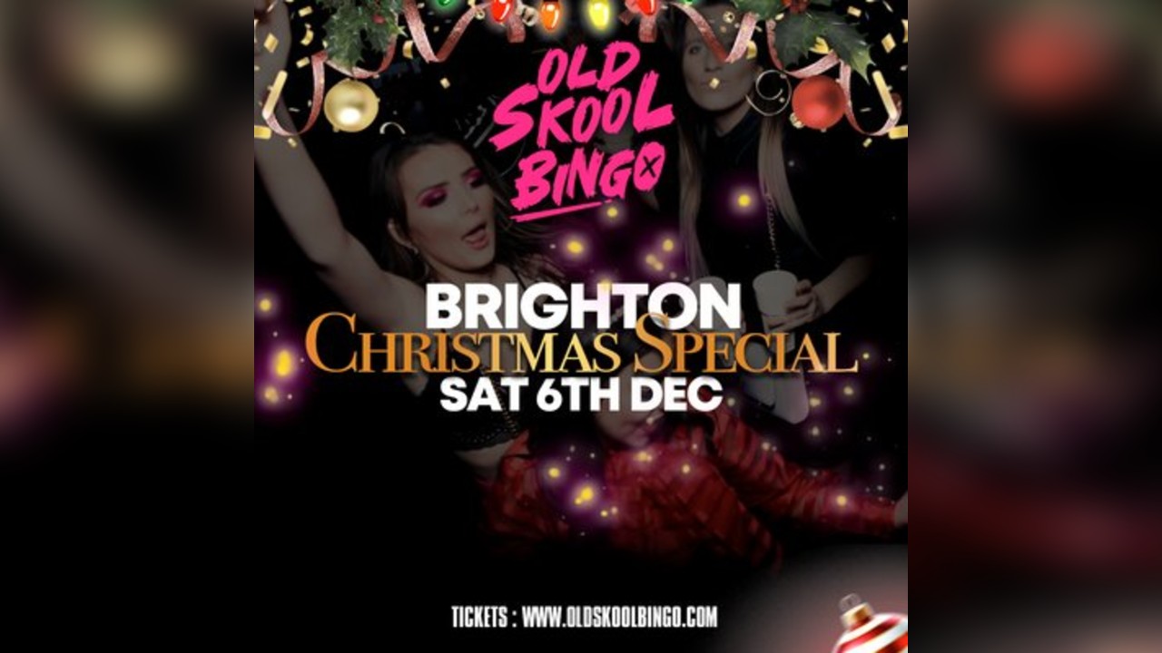 Old Skool Bingo Sat 6th Dec Brighton