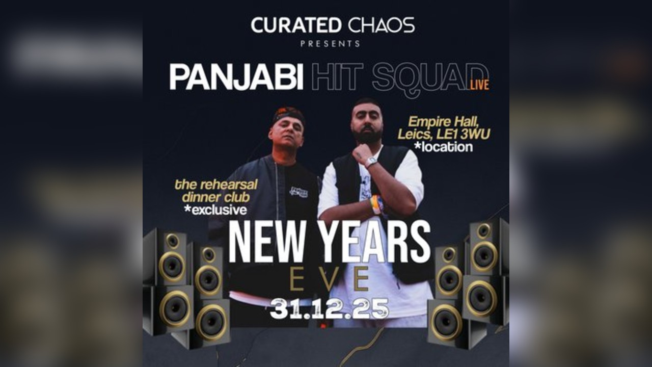 NYE Rehearsal Dinner Club: Panjabi Hit Squad Live