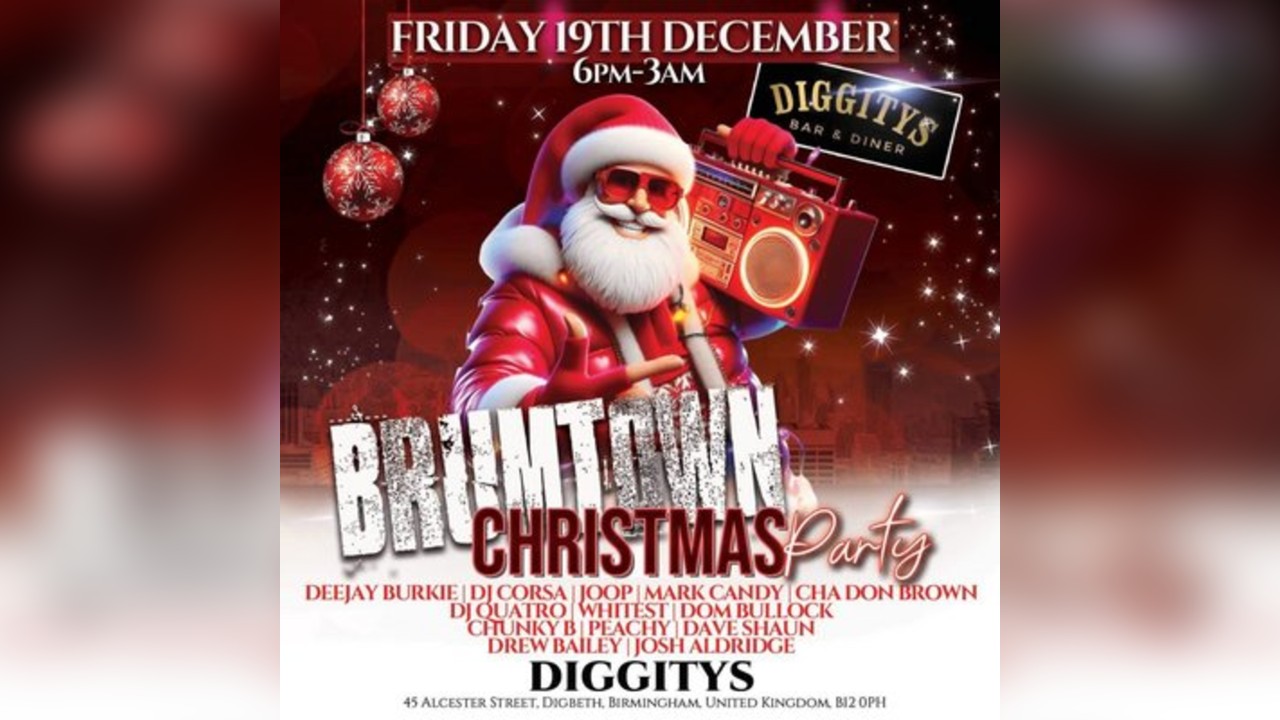 Brum Town Xmas party