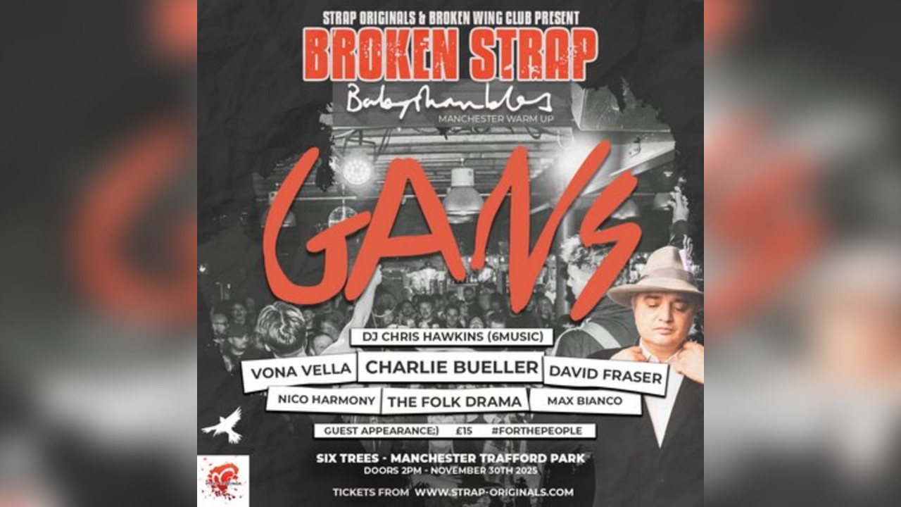 BrokenStrap showcase: GANS, VONA VELLA, CHARLIE BUELLER + more