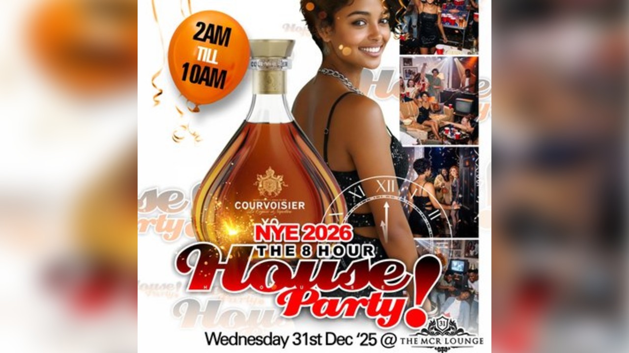 NYE 2026: The 8-Hour House Party Marathon at The MCR Lounge