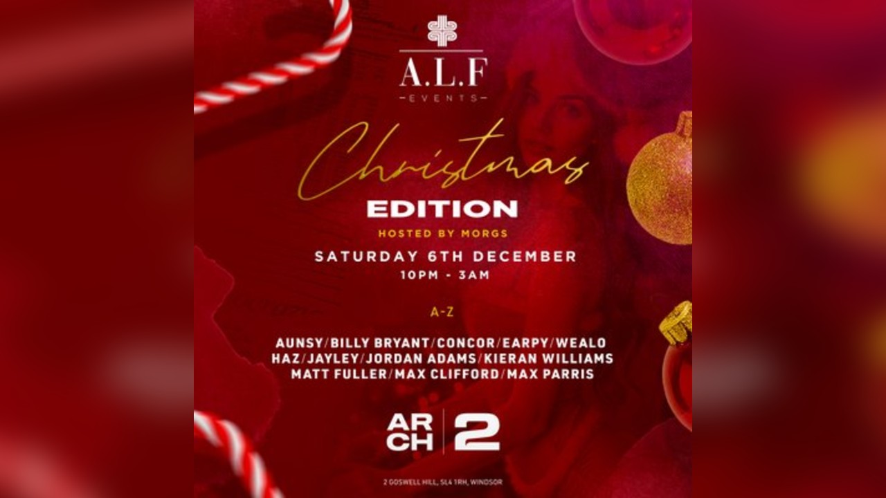 A.L.F Events Christmas Edition at Arch 2