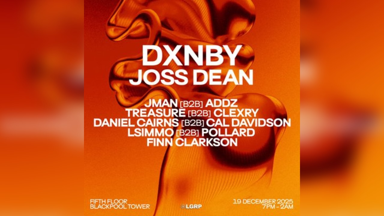 DXNBY x JOSS DEAN at the Blackpool tower