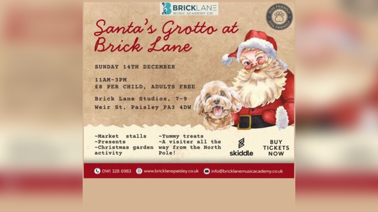 Santa's Grotto at Brick Lane