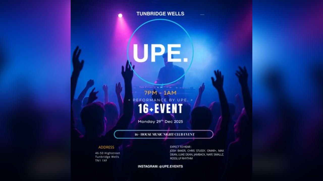 UPE. 16+ 2025 HOUSE night event