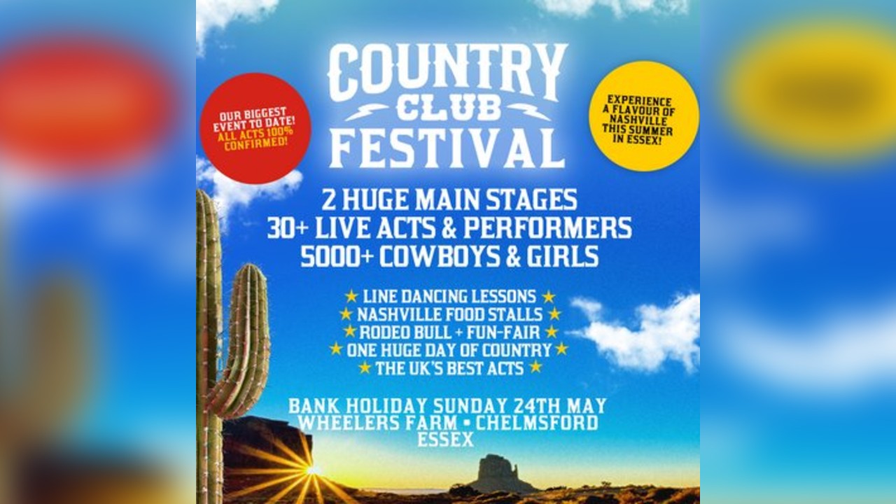 Country Club - Outdoor Country Music Festival - Chelmsford
