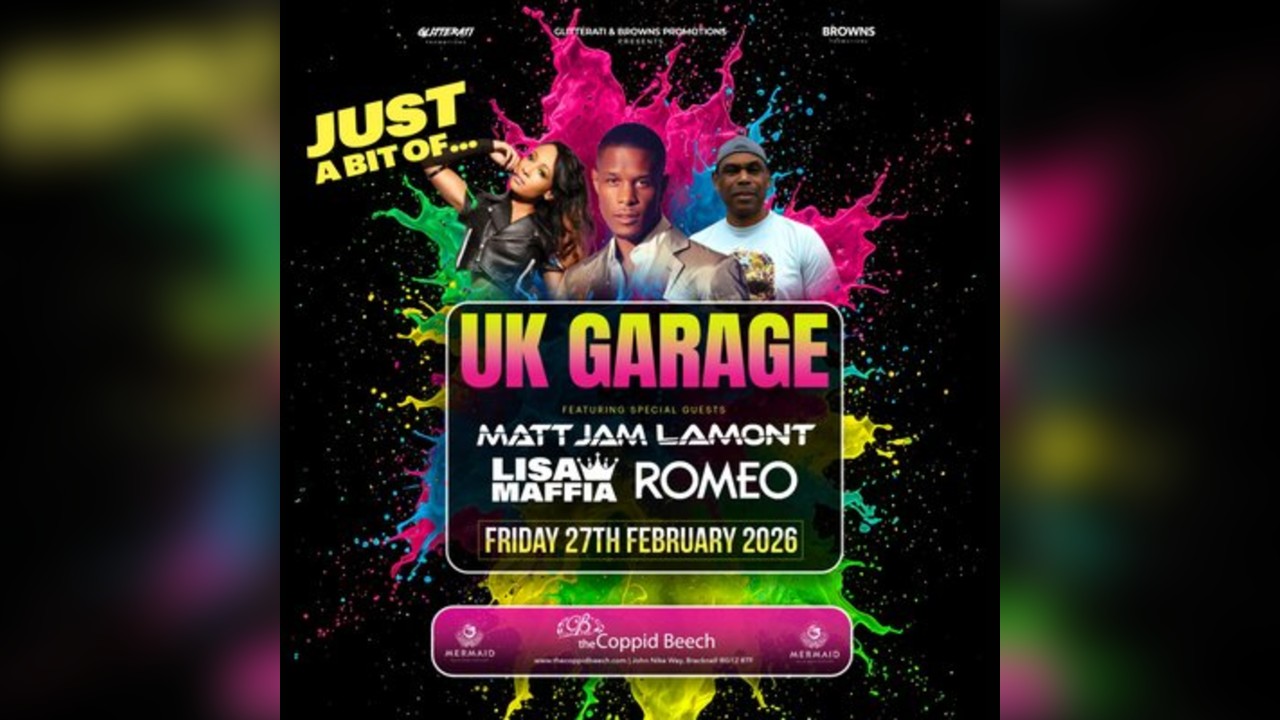 UK Garage w/ Romeo, Lisa Maffia & Matt Jam Lamont