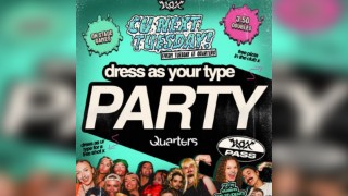 CU Next Tuesday | DRESS AS YOUR TYPE PARTY | 18/11/2025