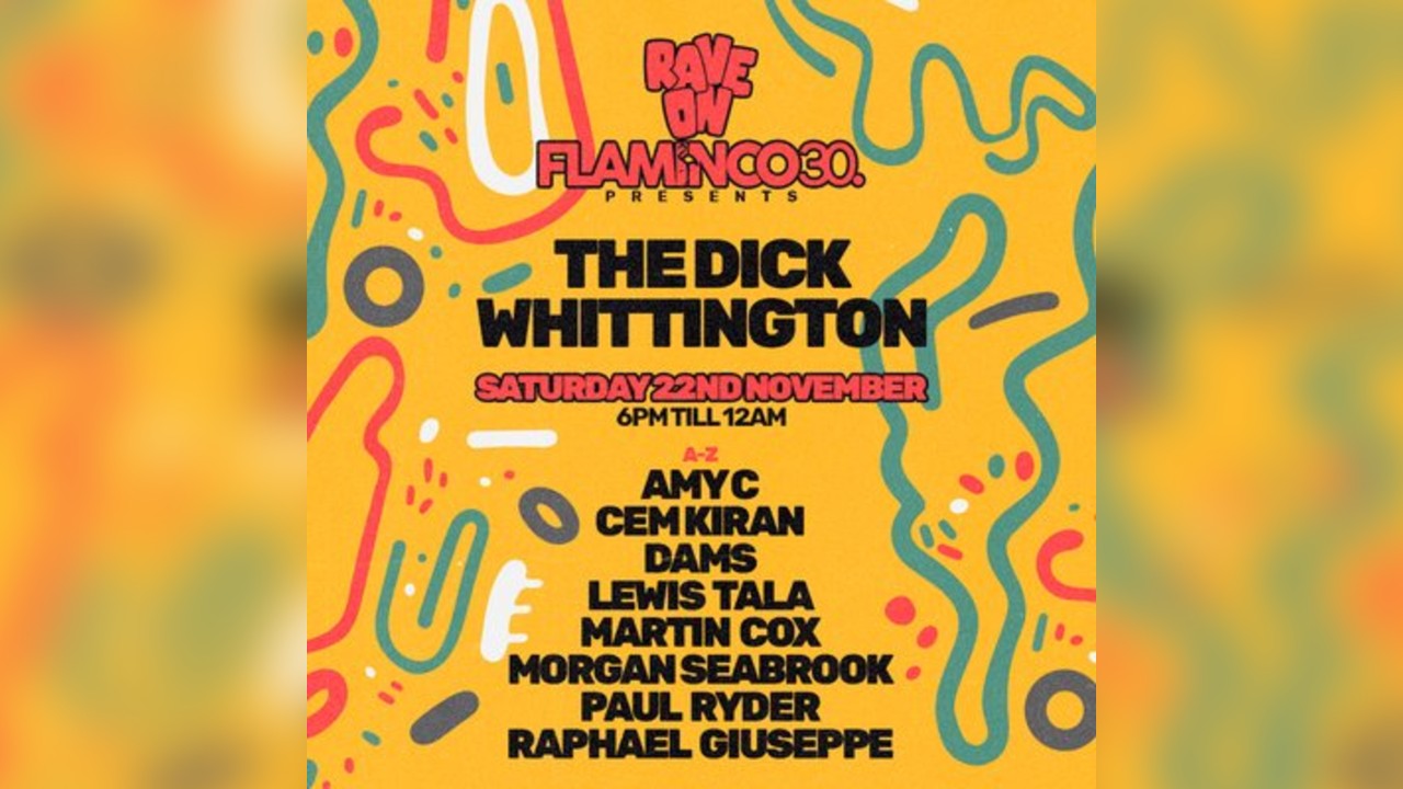 Flaminco30 & Rave On - 22.11.25 - The Dick Whittington