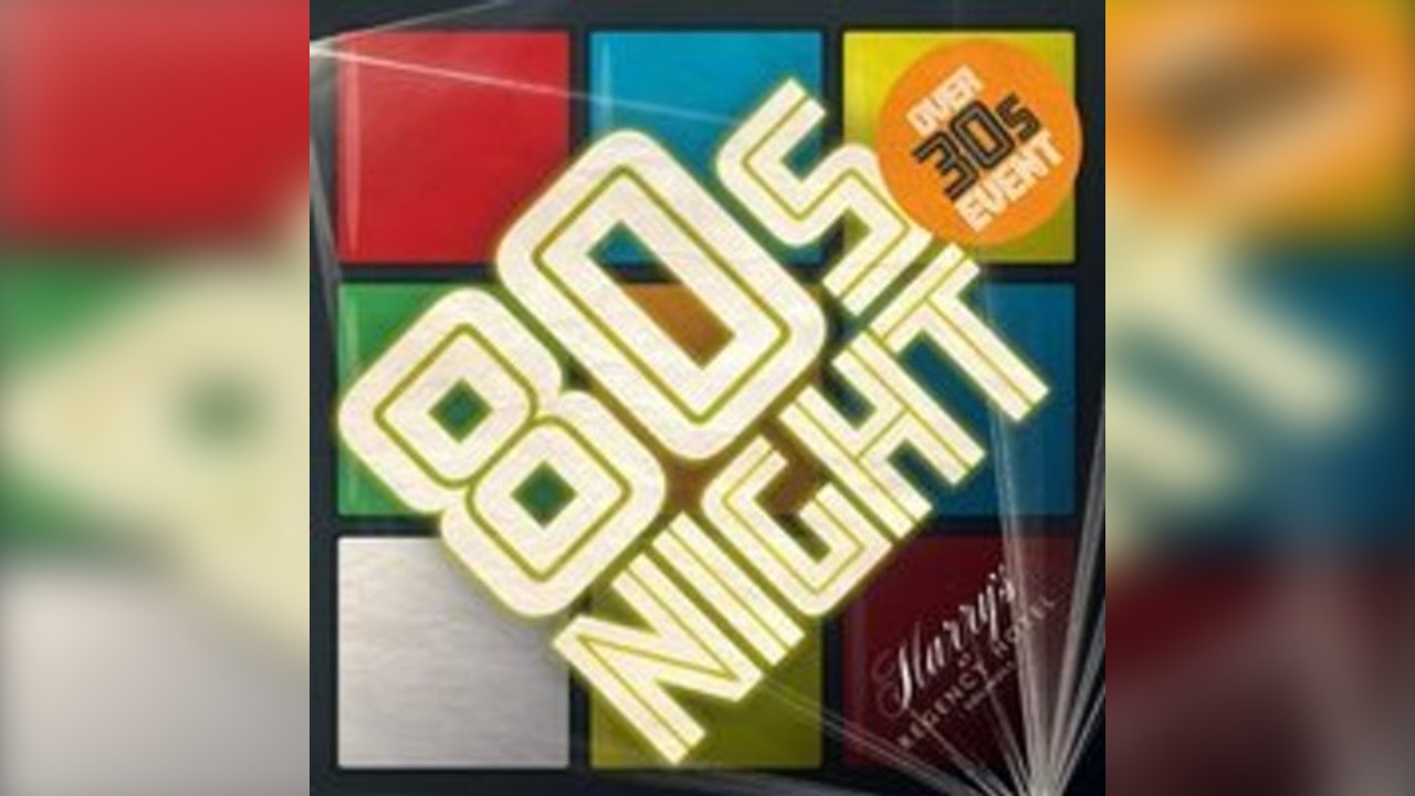 Bank Holiday Sunday - 80's Night at The Regency Hotel