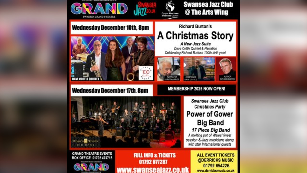 'A Christmas Story' Richard Burton JAZZ SUITE, Arts Wing @Grand