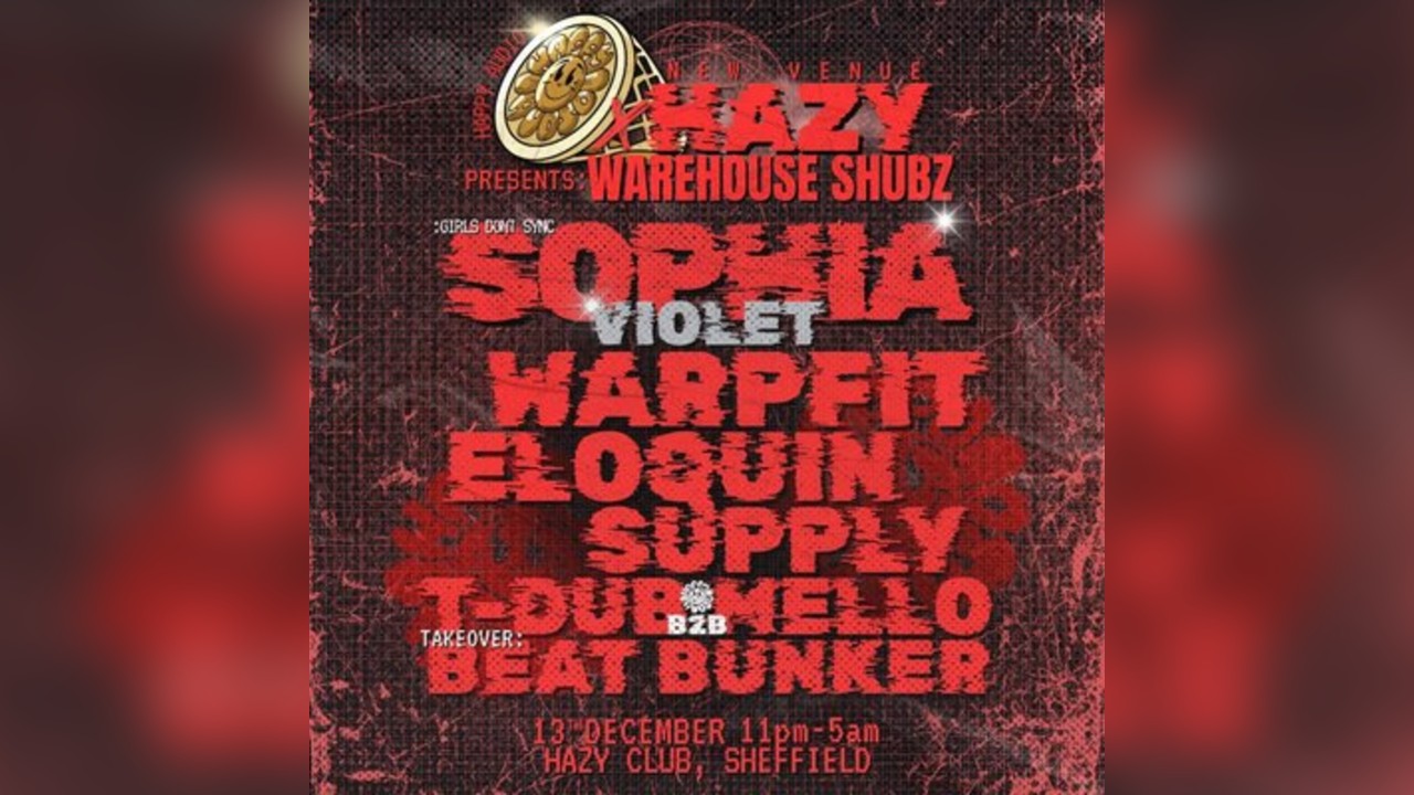 Happy Audio X Hazy Club - Warehouse Shubz