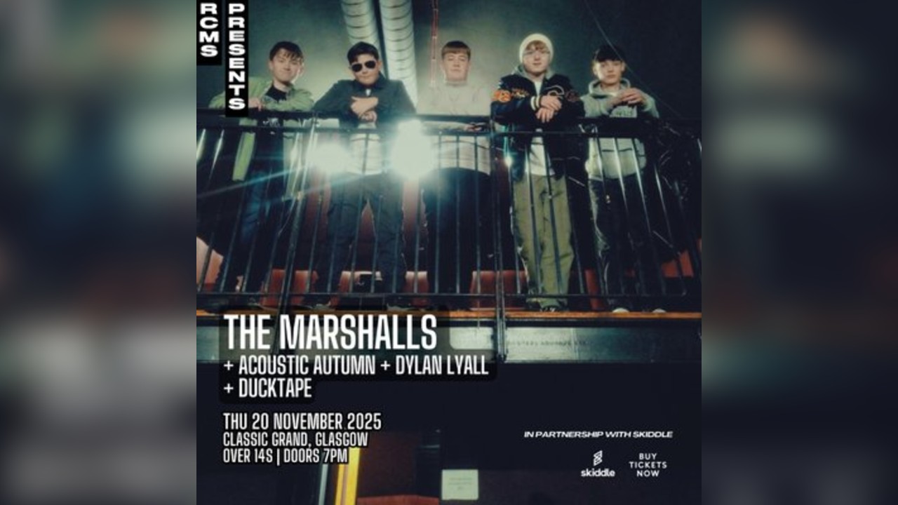 The Marshalls, Acoustic Autumn, Dylan Lyall, Duck Tape