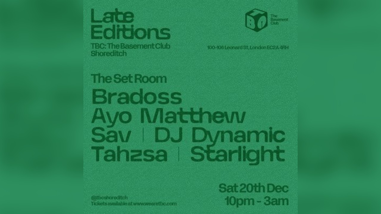 Late Editions: The Set Room Takeover