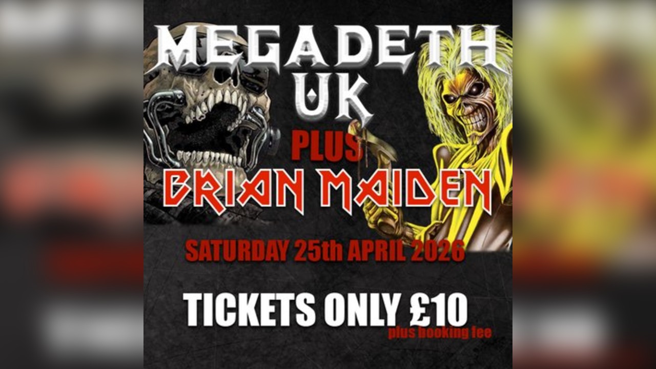 Megadeth UK vs Brian Maiden