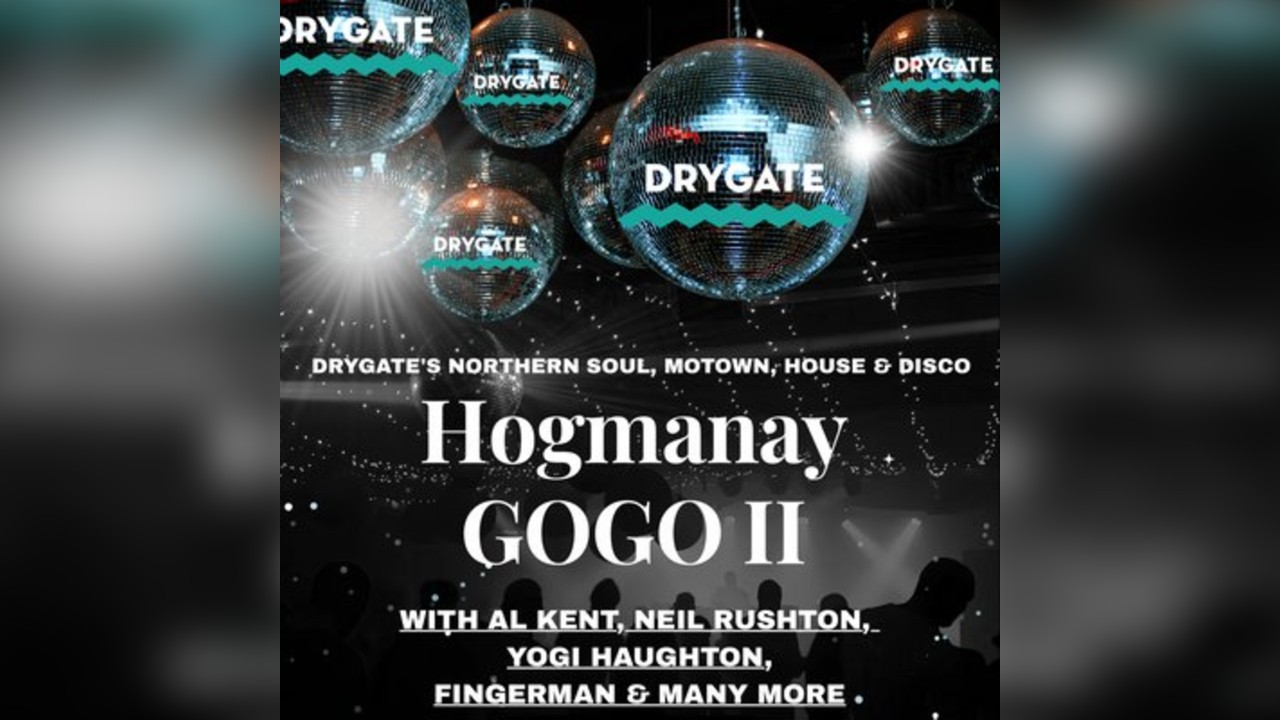 Drygate's Northern Soul, Motown & Disco Hogmanay Go Go