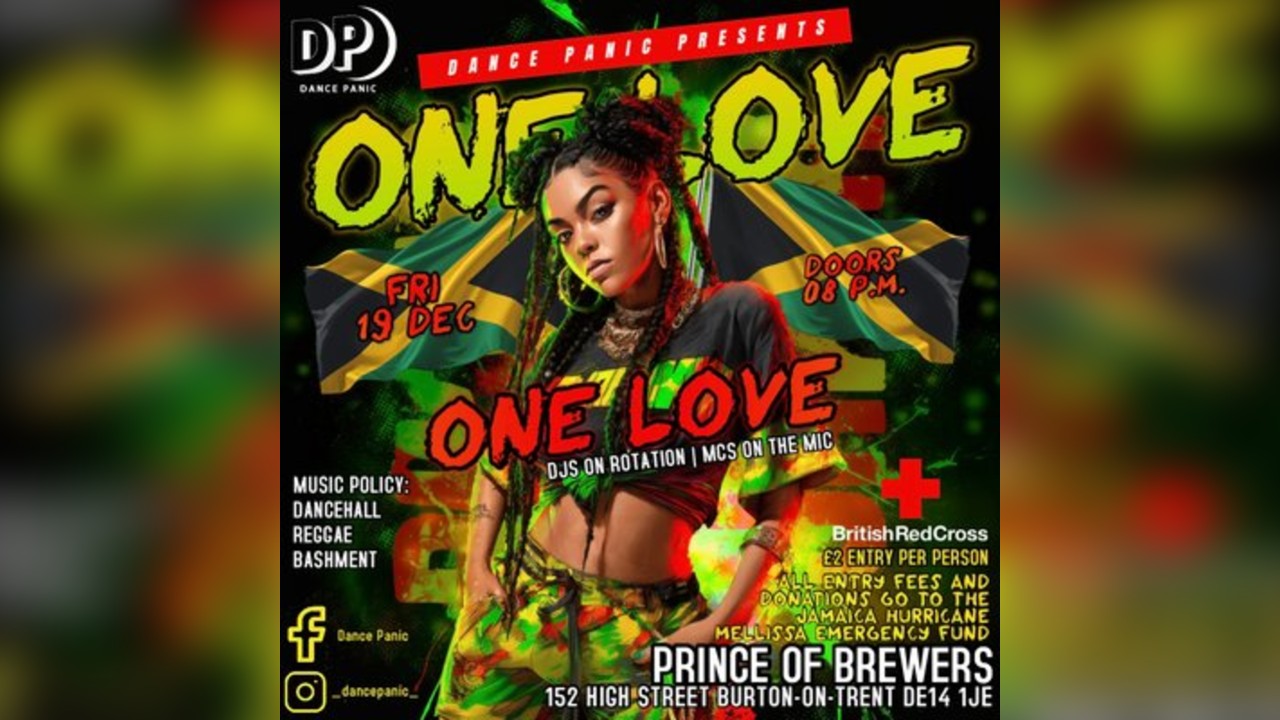 ONE LOVE - Jamaica Fundraiser