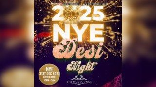 NYE 2025 - Desi Night | The MCR Lounge (Manchester)