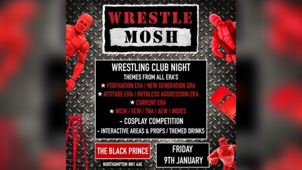 Wrestlemosh Club Night at The Black Prince