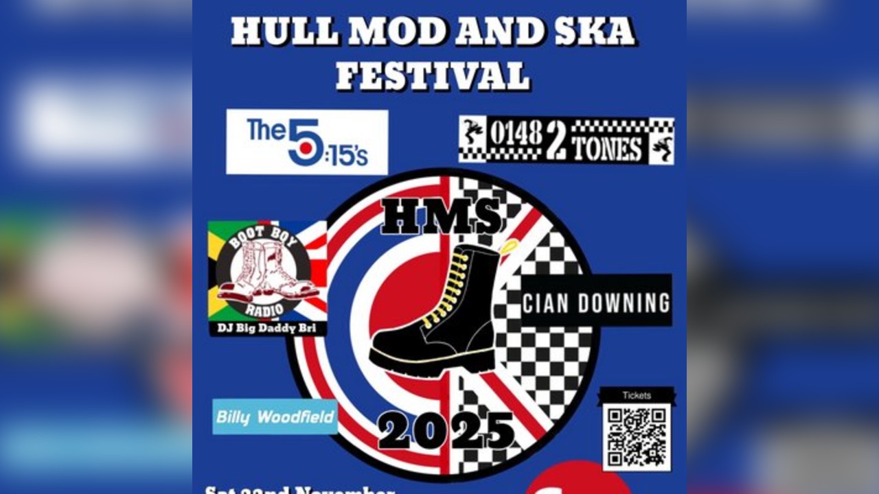 Hull Mod and Ska Day Saturday 22 November