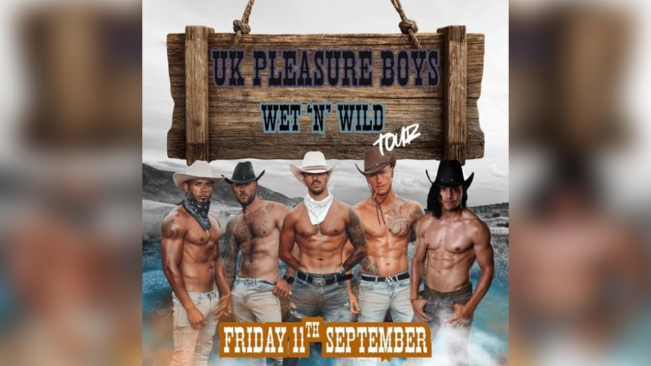 UK Pleasure Boys Wet & Wild Tour Bradford