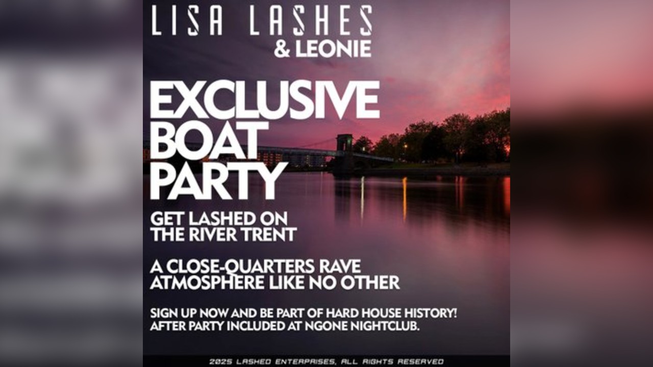 Hard House Takeover On A Nottingham Party Boat
