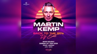 Martin Kemp's Back to the 80s DJ Set | STACK, Lincoln