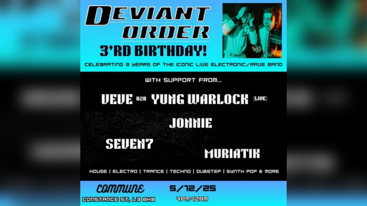 Deviant Order 3rd Birthday