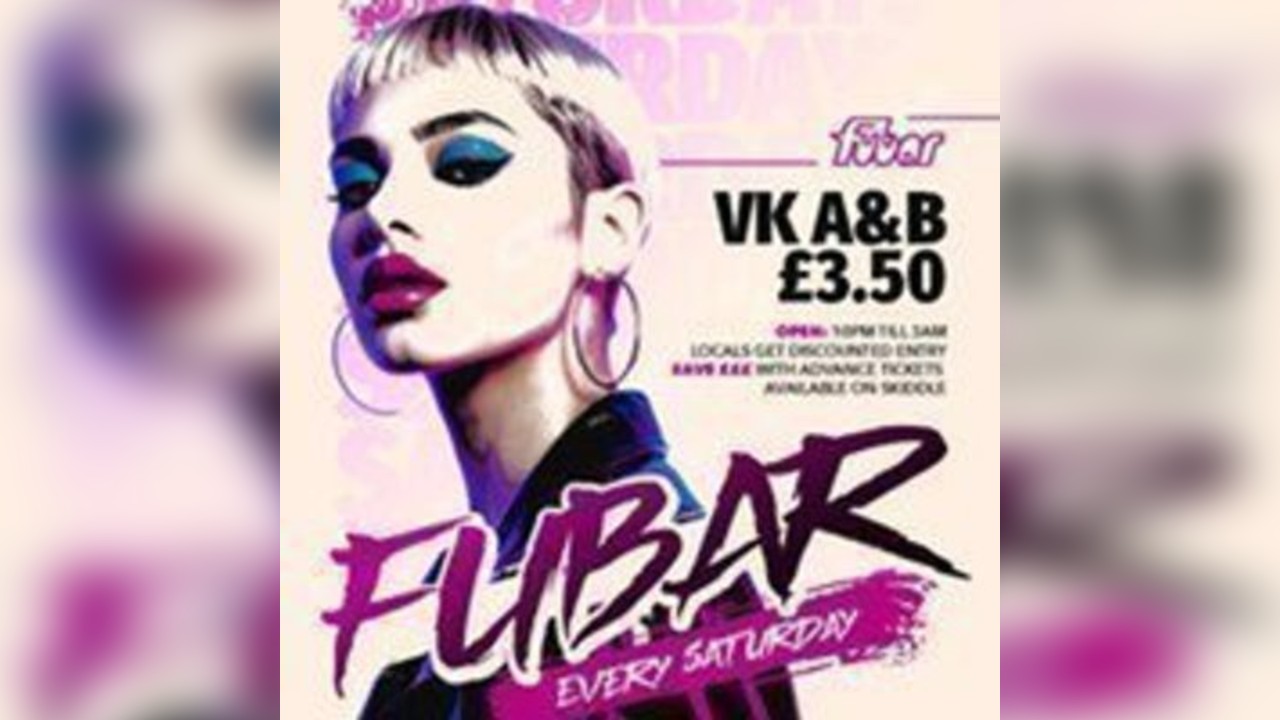 Fubar Saturdays