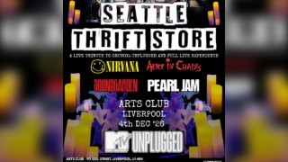 Seattle Thrift Store - a live tribute to Grunge