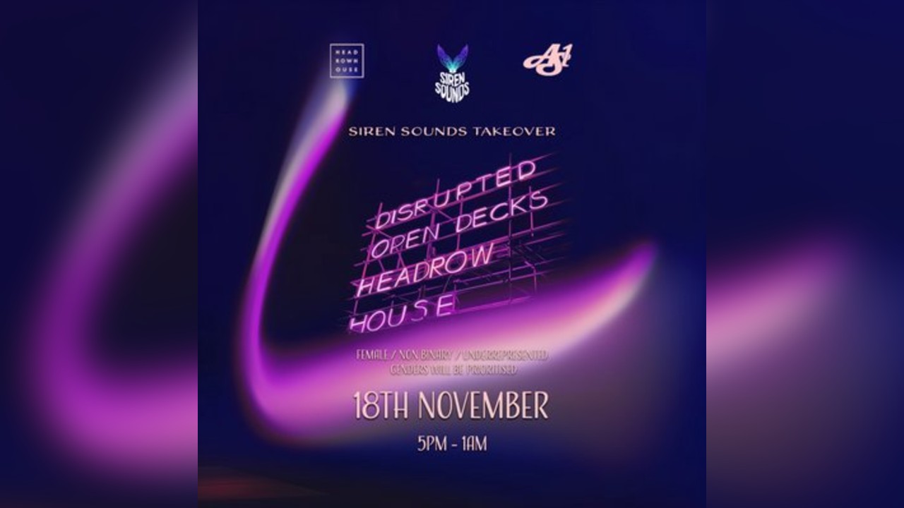 Disrupted - Open Decks w/ Siren Sounds