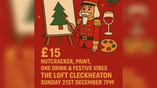 Nutcracker paint and sip