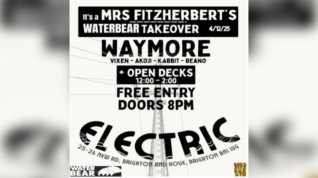 Electronic Takeover @ Mrs Fitzherberts