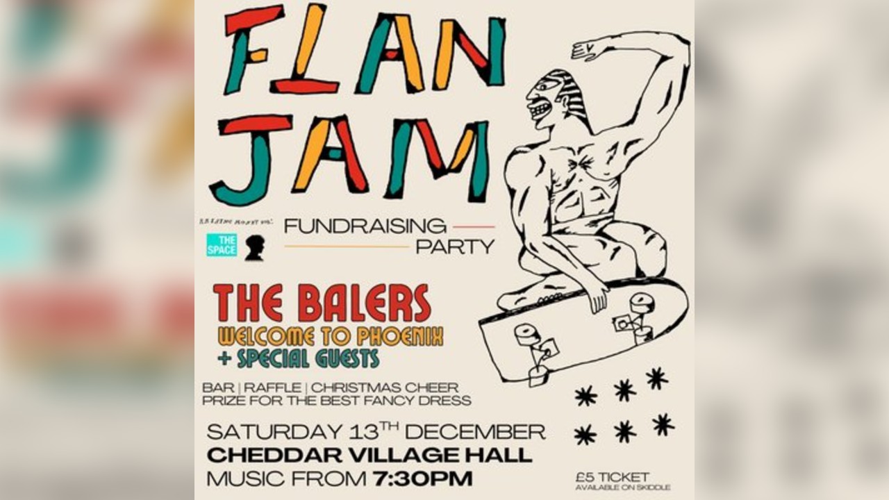 The Flan Jam Christmas Fundraising Party