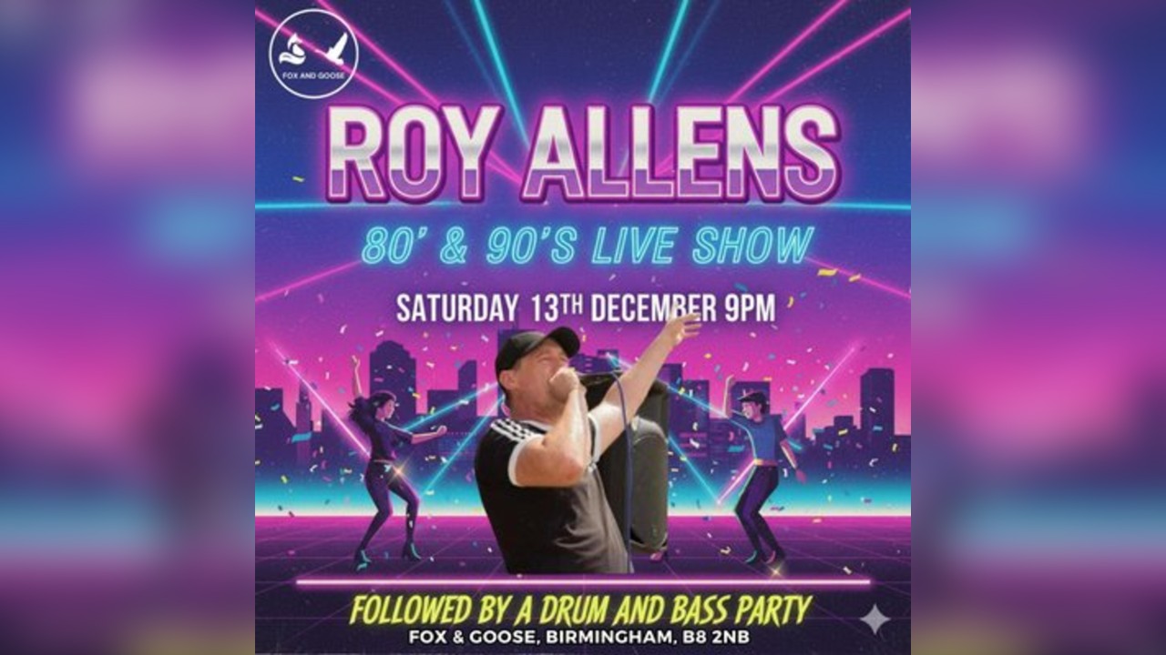Roy Allen Live & DnB Night