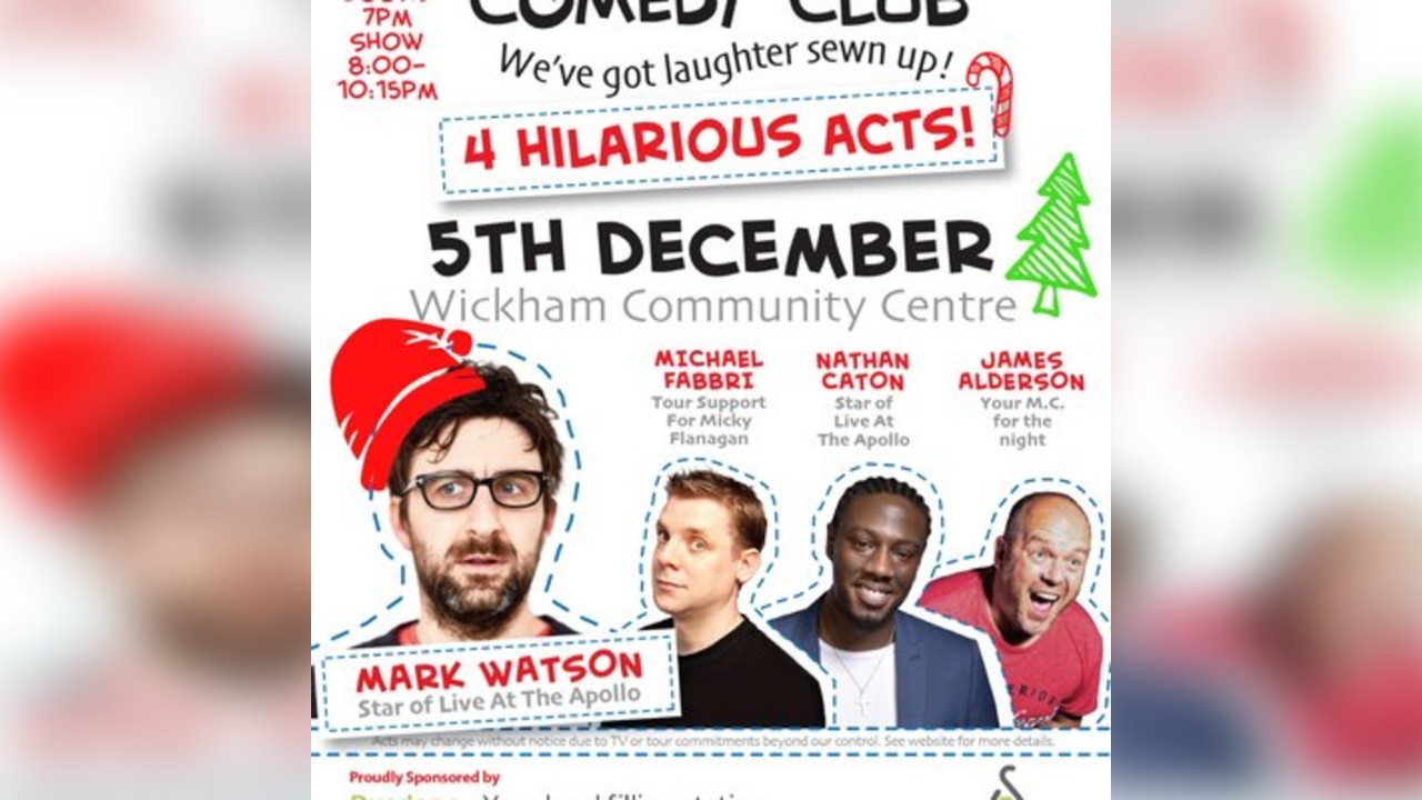 Wickham Stitches Comedy Club