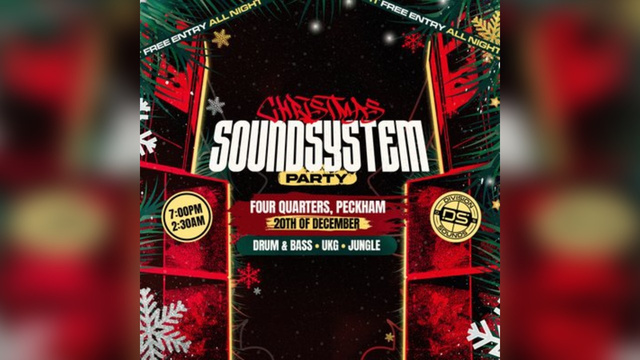 Division Sounds Christmas Soundsystem Party